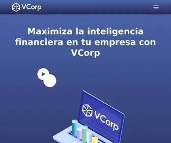 V-Corp.com.mx(Maximiza la inteligencia financiera en tu empresa) Screenshot