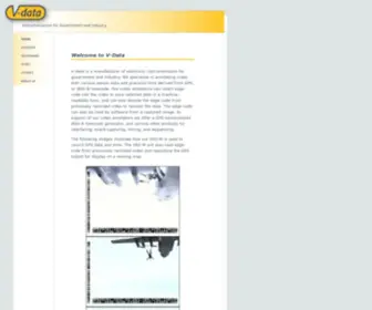 V-Datausa.com(Electronic Instrumentation for Government and Industry) Screenshot