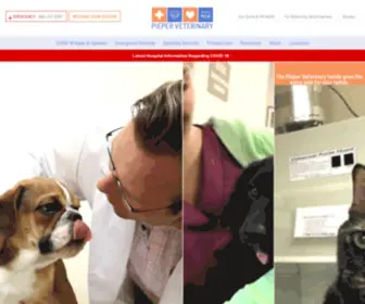 V-E-T-S.com(Pieper Veterinary (formerly Pieper Olson Veterinary Hospital)) Screenshot