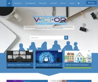 V-ICT-OR.be(Home) Screenshot