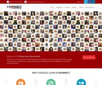 V-Konnect.com(V-Konnect Associates) Screenshot