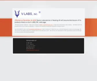 V-Labs.com(V-LABS, INC) Screenshot