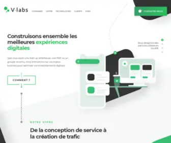 V-Labs.fr(Agence Digitale) Screenshot