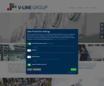 V-Line.com(V-LINE GROUP) Screenshot