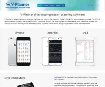 V-Planner.com(V-Planner VPM & VPM-B & VPM-B/E dive decompression software for technical divers) Screenshot