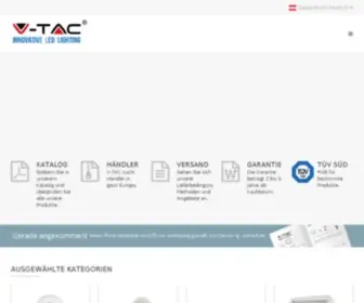 V-Tac.at(V-TAC Europe) Screenshot