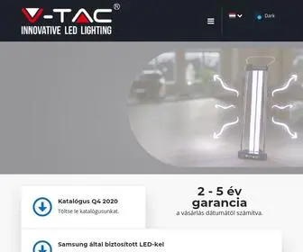 V-Tac.hu(V-TAC Europe) Screenshot
