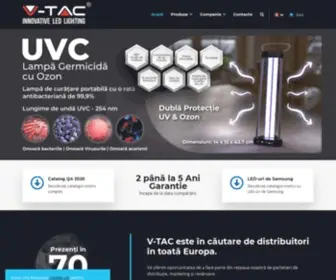 V-Tac.ro(V-TAC Europe) Screenshot
