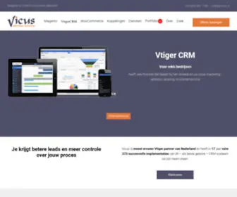 V-Tiger.nl(Vtiger CRM) Screenshot