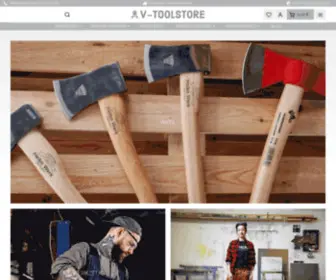 V-Toolstore.com(Das richtig gude Werkzeug) Screenshot