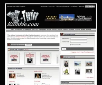 V-Twinrumble.com(V-twin) Screenshot