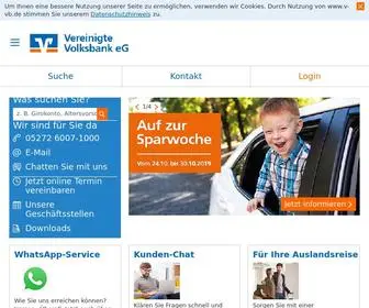 V-VB.de(Vereinigte Volksbank eG in Brakel Privatkunden) Screenshot
