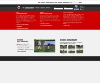 V1Golfacademy.com(v1golfacademy) Screenshot