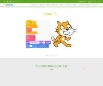 V1Study.com(Học viện Đào tạo và Công nghệ V1Study) Screenshot