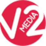 V2-Media.com Logo