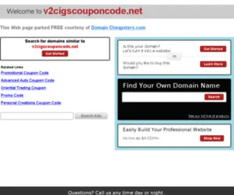 V2Cigscouponcode.net(V2 Cigs Coupon Code) Screenshot