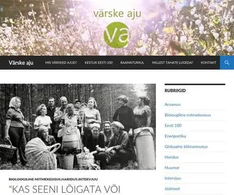 V2Rskeaju.eu(Värske aju) Screenshot