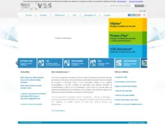 V2Svitrages.com(Vitrages feuilletés de sécurité) Screenshot