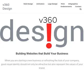 V360.com(Building Websites that Build Your Business) Screenshot