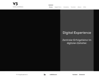 V3DX.com(V3 Digital Experience) Screenshot