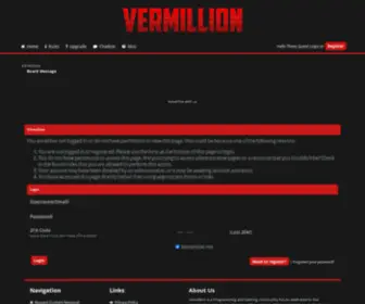 V3Rmillion.net(Log In) Screenshot