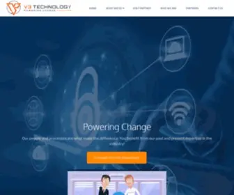 V3Technology.com(IT Environment and Telecom Infrastructure Experts) Screenshot