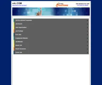 V4C.com(Test equipment) Screenshot