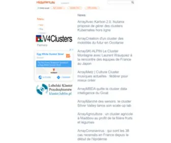 V4Clusters.eu(V4clusters) Screenshot