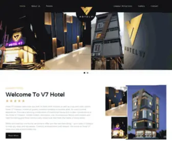 V7Hotels.com(V7 Hotel Udaipur) Screenshot