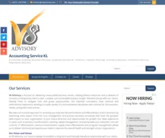 V8Advisory.com(Malaysia Advisory and Consulting) Screenshot