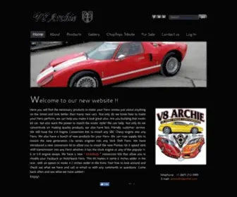 V8Archie.com(V8 Archie) Screenshot