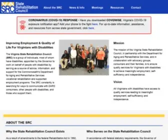 VA-SRC.org(The Virginia State Rehabilitation Council (SRC)) Screenshot