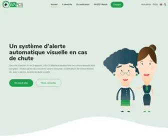 VA2CS.fr( Un système d’alerte automatique visuelle en cas de chute) Screenshot