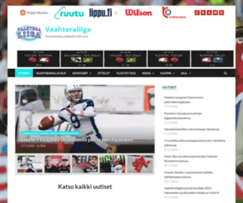 Vaahteraliiga.fi(Vaahteraliiga) Screenshot