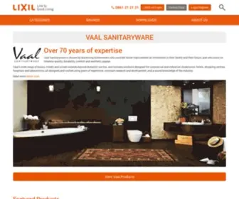 Vaalsan.co.za(Vaal Sanitaryware) Screenshot