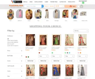 Vaarmor.com(Kurtis,Saree,Tops,Online Shopping for Women india) Screenshot