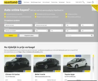 Vaartland.nl(Tweedehands BOVAG auto's en occasions) Screenshot