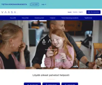 Vaasanseutu.fi(Vaasan kaupunki) Screenshot