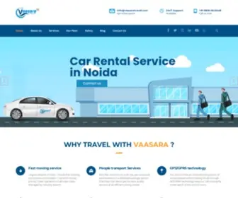 Vaasaratravel.com(Car Rental Service in Noida) Screenshot