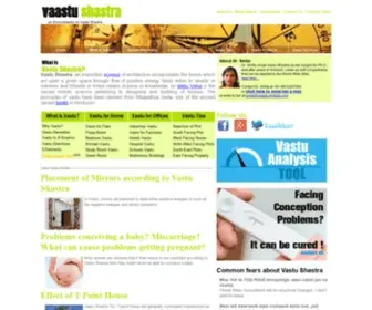 Vaastu-Shastra.com(Vastu Shastra) Screenshot