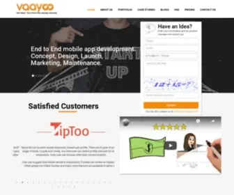 Vaayoo.com(Mobile App Development) Screenshot
