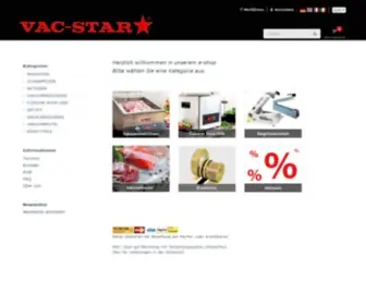 Vac-Star.com(VAC-STAR AG) Screenshot