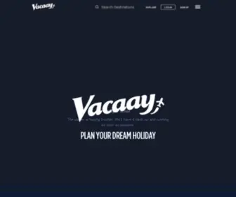 Vacaay.com(Plan Your Dream Holiday with Vacaay) Screenshot