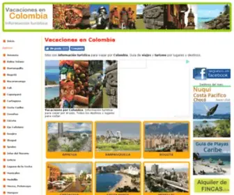 Vacacionescolombia.com.co(Vacaciones) Screenshot