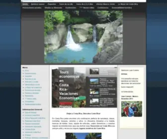 Vacacionesencostarica.com(Vacaciones en Costa Rica) Screenshot