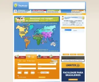 Vacanceo.com(Vacanceo sur) Screenshot