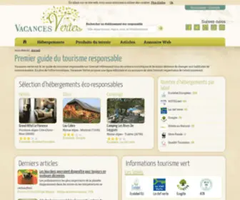 Vacances-Vertes.net(Vacances vertes) Screenshot