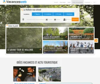 Vacancesweb.be(Location de vacances en Belgique et ailleurs) Screenshot