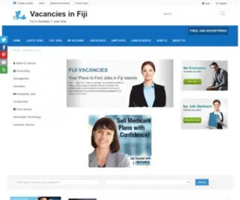 Vacanciesinfiji.com(Vacancies in Fiji) Screenshot