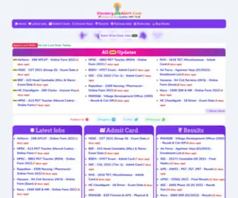 Vacancyjobalert.com(Admit Cards) Screenshot